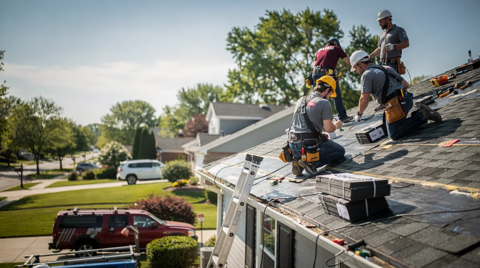 Roof Repair in Oostburg, WI around you